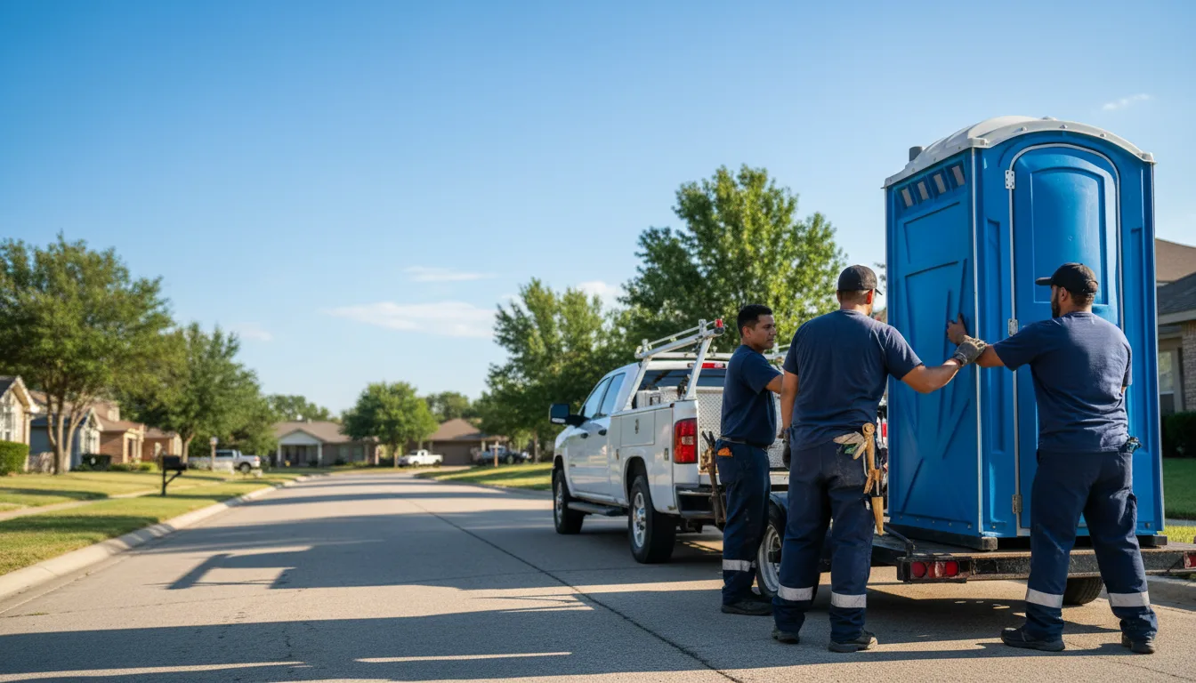 Portable Toilet Rental in Malone, TX near me